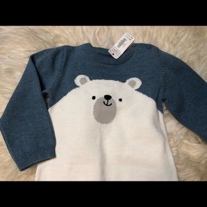 Gymboree 18-24m polar bear onesie!  NEW